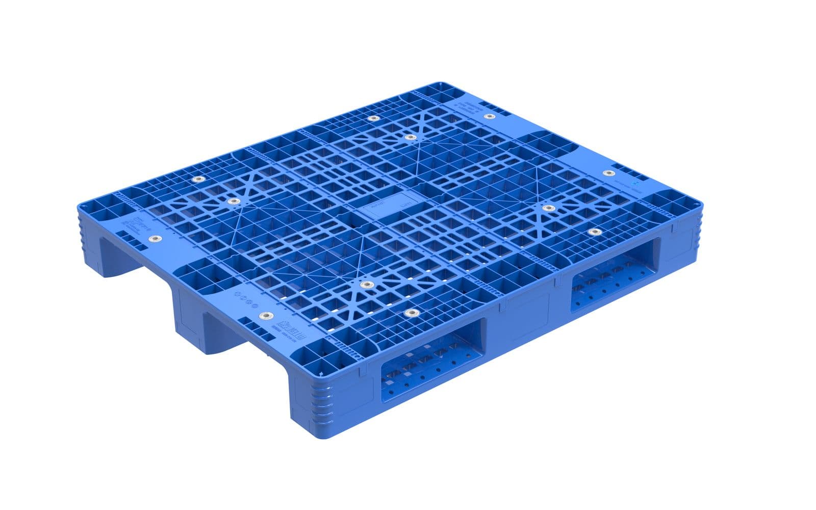 Grid 3-Runner plastic pallet