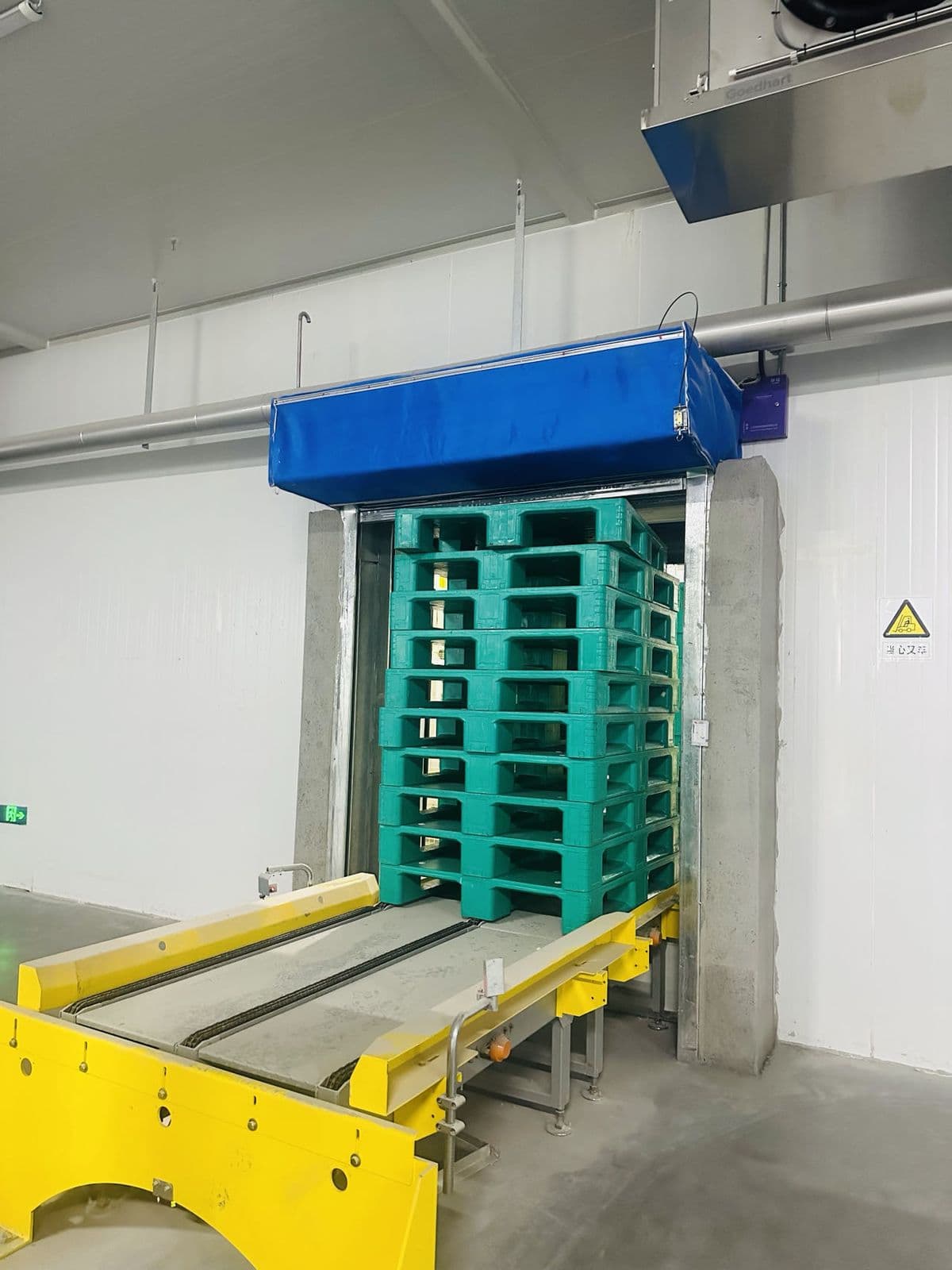 Dairy cold chain scenario
